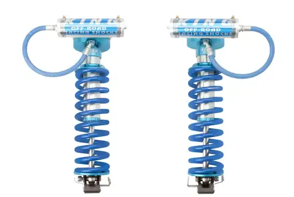 05+ Ford F-250/F-350/F-450/F-550 4WD Front 2.5″ Remote Resi Coilover Conversion w/Adjuster