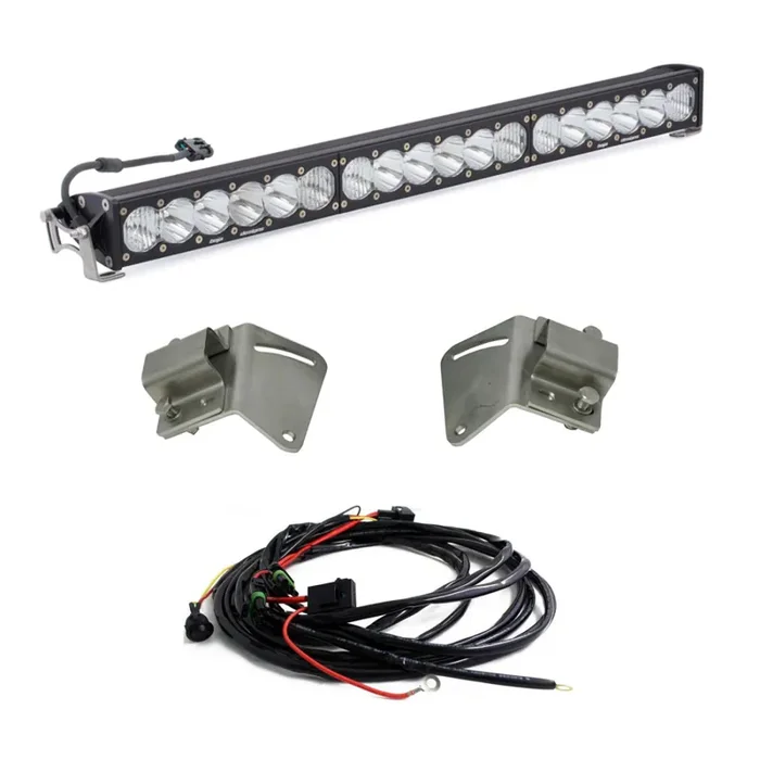 17 Chevy Silverado 2500/3500 Grille Mount Kit OnX6+ Driving Combo