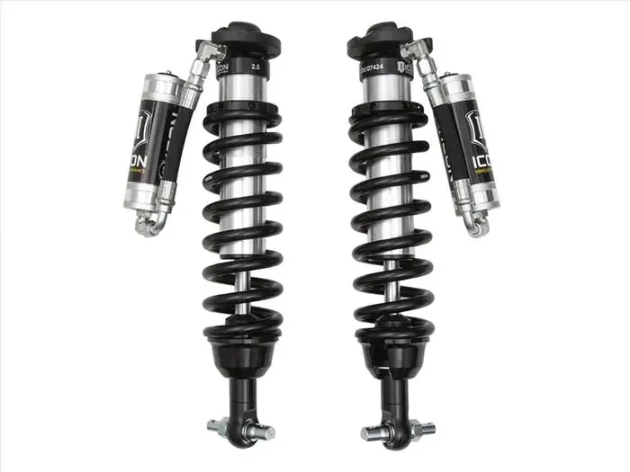2.5 Series Remote-Res Front Ext Travel Coilovers (0-3.5″ Lift)