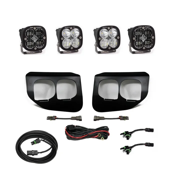 20-22 Ford Super Duty Fog Pocket Kit SAE Pro Driving/Combo