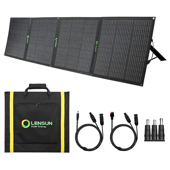 200W 12V Foldable Solar Panel for GoalZero, Jackery… etc Power Station