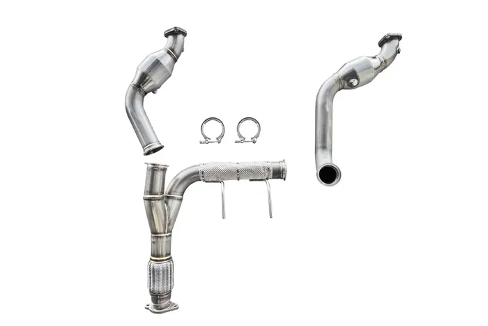 21-25 Ford Bronco 2.7L CVF Stainless Steel Catted Downpipes
