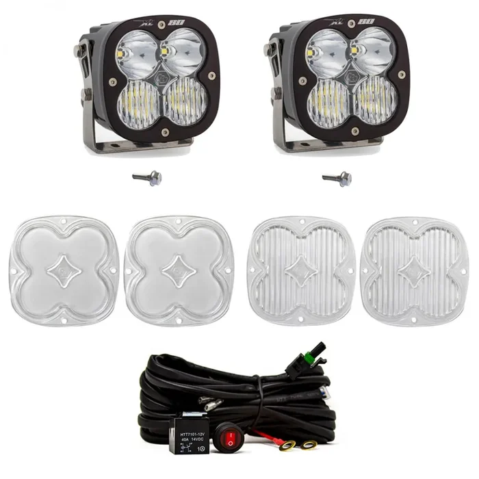 21+ Ford Bronco/22+ Ford Bronco Raptor A-Pillar Kit XL80 Driving/Combo w/ Toggle