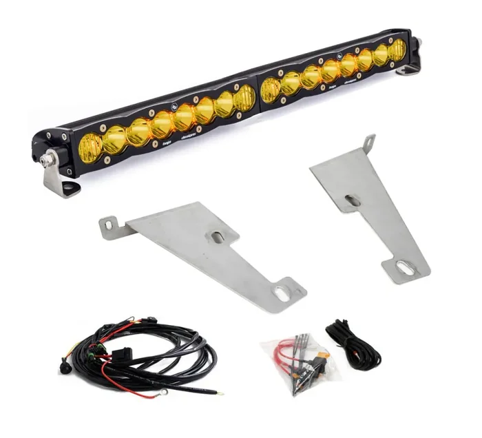 22+ Toyota Tundra/23+ Toyota Sequoia Grille Mount Kit 30 Inch S8 Amber Driving/Combo