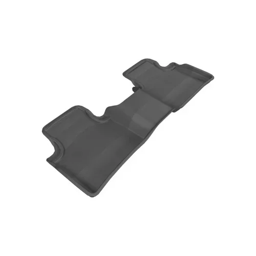 3D MAXpider Kagu 2nd Row Black Floor Mat Set, Nissan Maxima 2009-2014