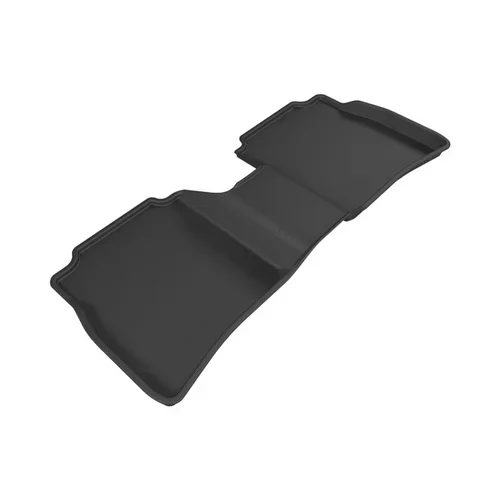 3D MAXpider Kagu 2nd Row Black Floor Mat Set, Nissan Sentra 2013-2019
