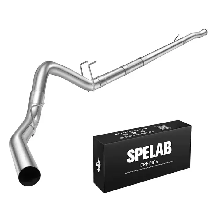 4″/5″ Downpipe-Back 2011-2024 Ford 6.7 Powerstroke DPF Delete Race Pipe SPELAB