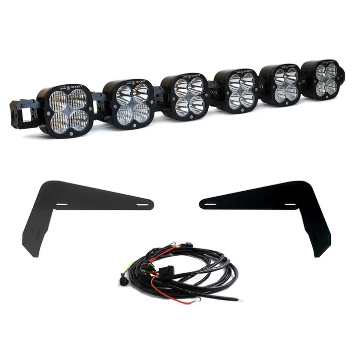 6XL Linkable Bumper Light Bar Kit (OEM Modular Bumper) 2021+ Bronco