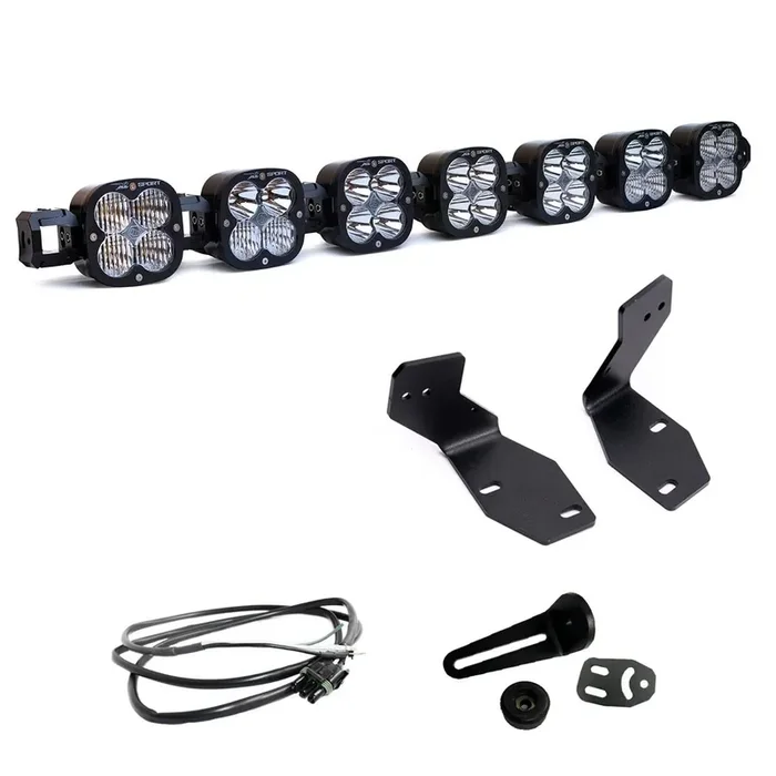 7XL Linkable Bumper Light Kit 2023-On Ford F-250/350 Super Duty Light Pattern Multi-Pattern Clear Upfitter