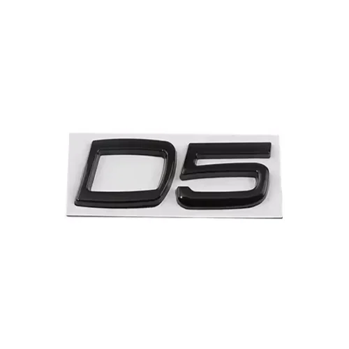 “D5” Emblem, Gloss Black