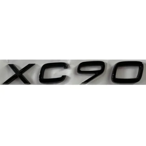 “XC90” Emblem, Gloss Black