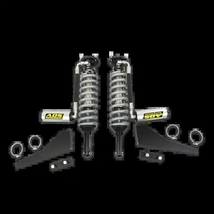 ADS Direct Fit – 1996-2004 Toyota Tacoma 6-Lug – 2.5 in. Front Shocks – Remote Reservoir – 650 lb. Spring Rate
