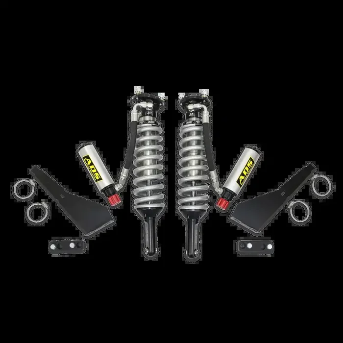 ADS Direct Fit – 1999-2006 Toyota Tundra/Sequoia 2WD/4WD – 2.5 in. Front Shocks – Remote Reservoir – Compression Adjuster – MCM Fab
