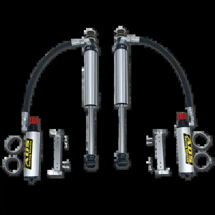 ADS Direct Fit – 2003-2023 Toyota 4-Runner – 2.5 in. x 10 in Stroke Rear Shocks – Remote Reservoir – Compression Adjuster – Extended Travel
