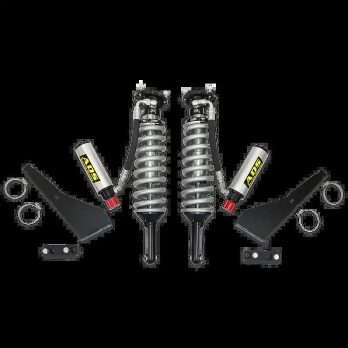 ADS Direct Fit – 2005-2023 Toyota Tacoma 4WD – 2.5 in. Front Shocks – Remote Reservoir – Compression Adjuster (700 lb/in Spring Rate) – Adjustable