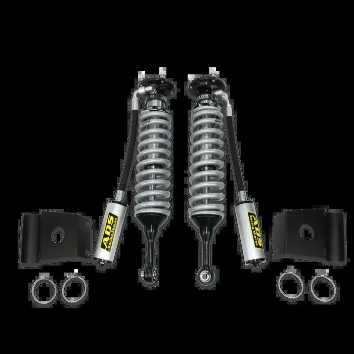 ADS Direct Fit – 2007-2021 Toyota Tundra 2WD/4WD – 2.5 in. Front Shocks – 0-3 in. Lift – Remote Reservoir – Compression Adjuster