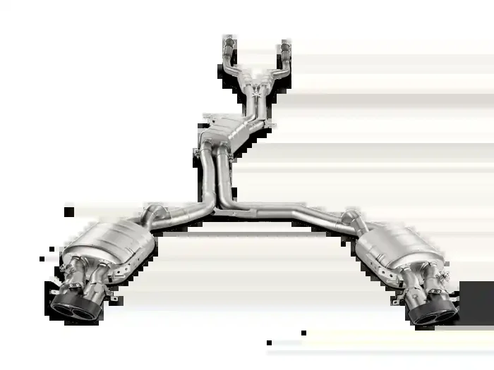 Akrapovic 14-17 Audi RS7 Sportback (C7) Evolution Line Cat Back (Titanium) w/ Carbon Tips