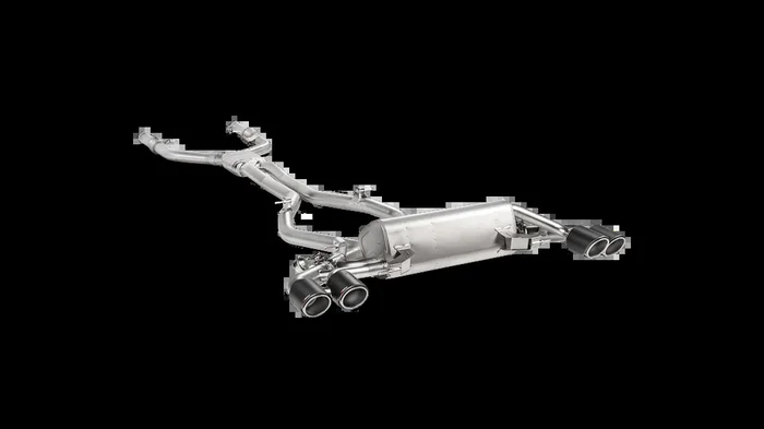 Akrapovic Alfa Romeo Giulia Quadrifoglio Evolution Exhaust System with Link Pipe Set (Titanium)