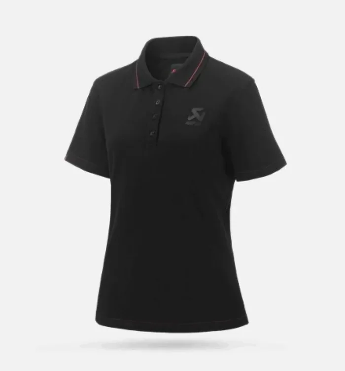 Akrapovic Corpo Polo Black Womens – XXL