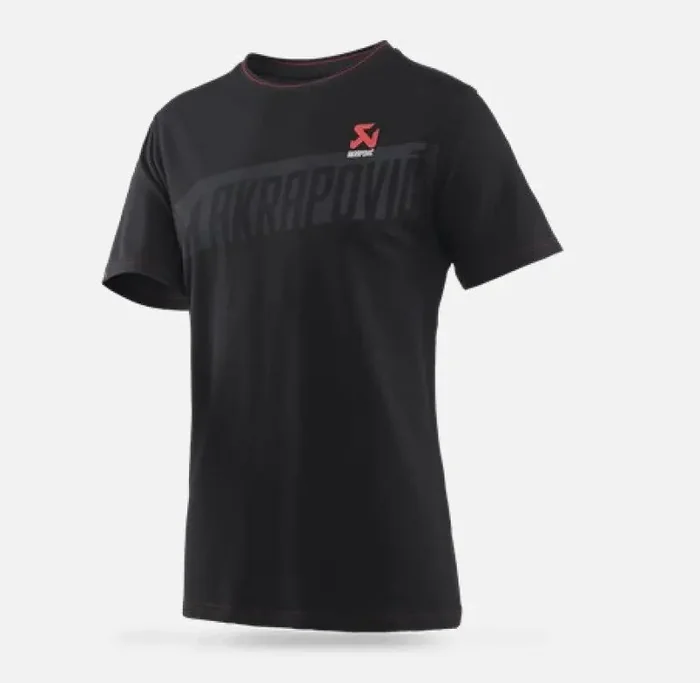 Akrapovic Mens Corpo T-Shirt Black – L