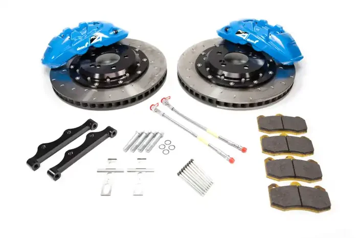 Alcon 2009+ Nissan GT-R R35 380x33mm Rotor 4 Piston Caliper RC4 Rear Axle Kit – Sky Blue