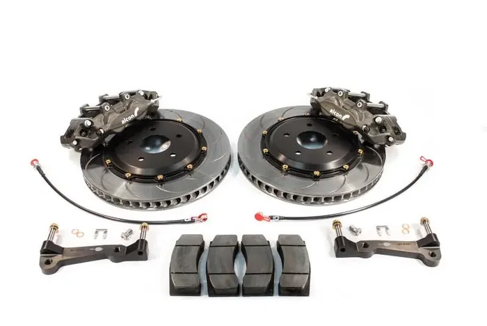 Alcon Chevy C6 Front 6 Piston 355x32mm/Rear 4 Piston 345x32mm Street Kit – Front & Rear – Anodized