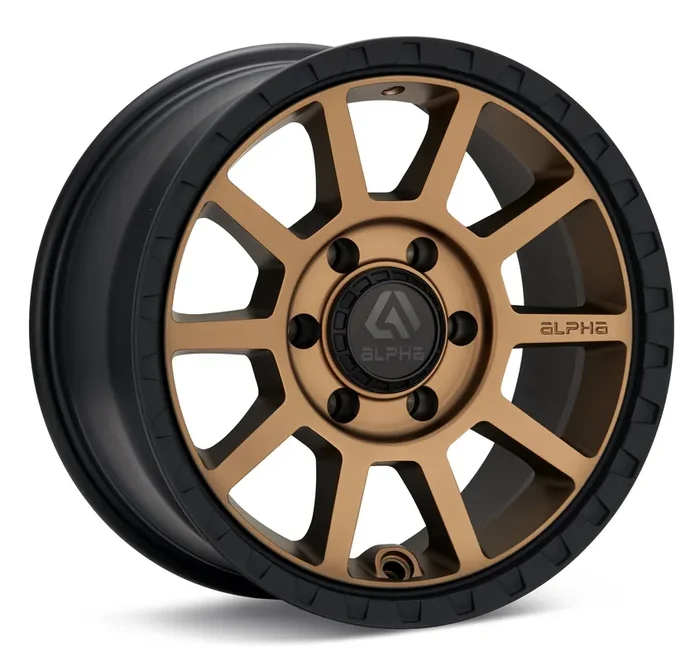 ALPHAequipt FOXTROT 17X8.5 5X150 +35 BRONZE / BLACK LIP / AF1785515035BZBL
