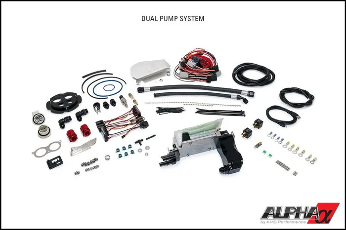 AMS Performance 2009+ Nissan GT-R R35 Omega Fuel System – Dual Pumps