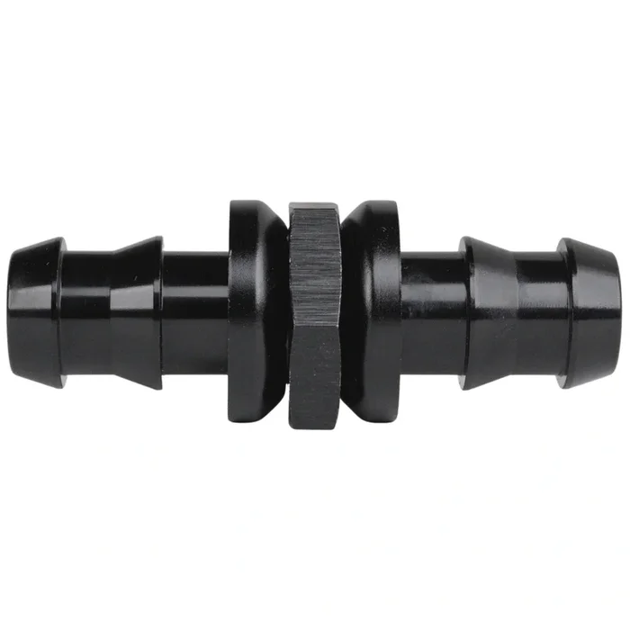 AN 6 connector straight push-on (9,5mm hose)