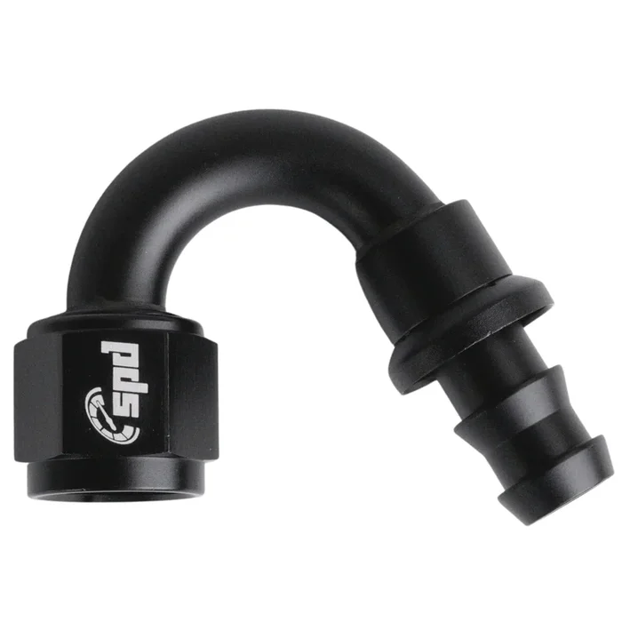 An4 hose end 150 ° Push On