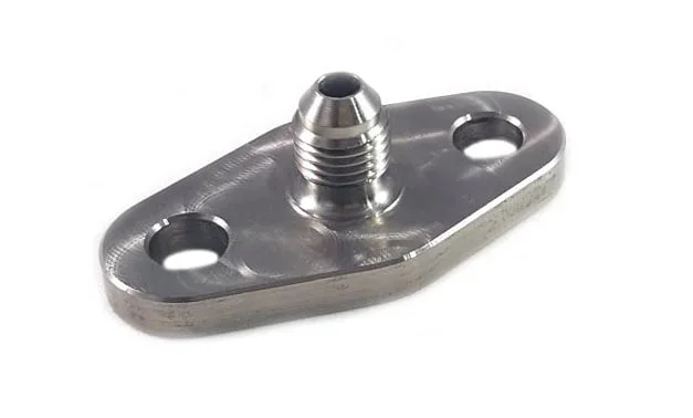 AN4 oil inlet flange Steel Holset – Precision – Garrett