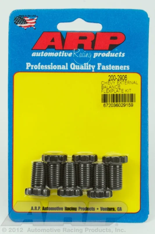 ARP Bolts to Flexplate Chevrolet 90° V6 & 265-454 V8 with 1 rear seal