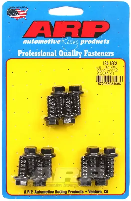 ARP LS1/LS2 Hex Rear Motor Cover Bolt Kit