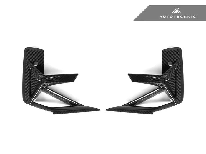 AutoTecknic Dry Carbon Front Bumper Trim Set – F97 X3M LCI | F98 X4M LCI