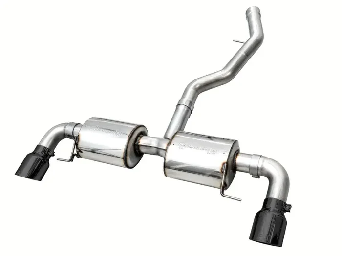 AWE 19-23 BMW 330i / 21-23 BMW 430i Base G2X Touring (Excl.Conv) Axle Back Exhaust – Diamond Black