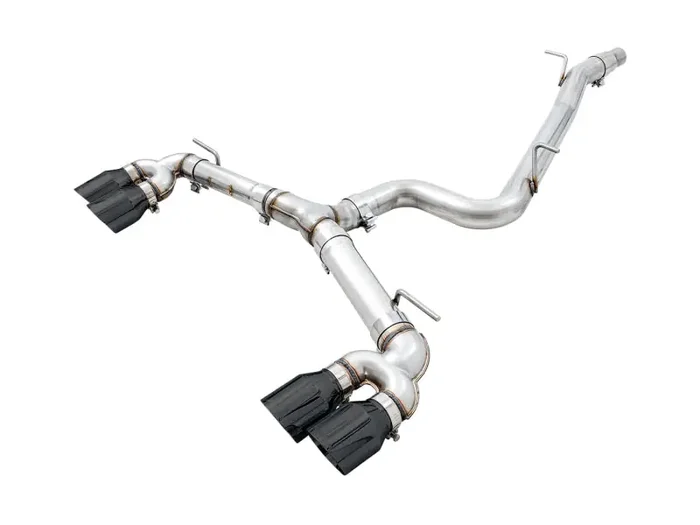 AWE Tuning 15-17 Volkswagen Golf R MK7 Track Edition Exhaust – Diamond Black Tips (102mm)