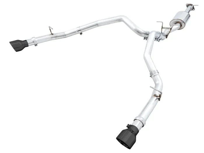 AWE Tuning 19-21 RAM 1500 5.7L (w/Cutouts) 0FG Dual Rear Exit Cat-Back Exhaust – Diamond Black Tips