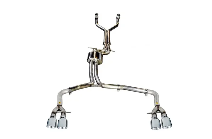 AWE Tuning Audi C7 / C7.5 S6 4.0T Track Edition Exhaust – Chrome Silver Tips