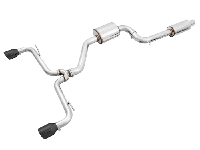 AWE Tuning VW MK7 GTI Touring Edition Exhaust – Diamond Black Tips