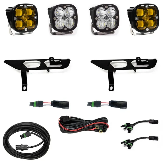 Baja Designs Ford, F150, (21-On), FPK, SAE Amber/Sport DC w/ DRL – 447869