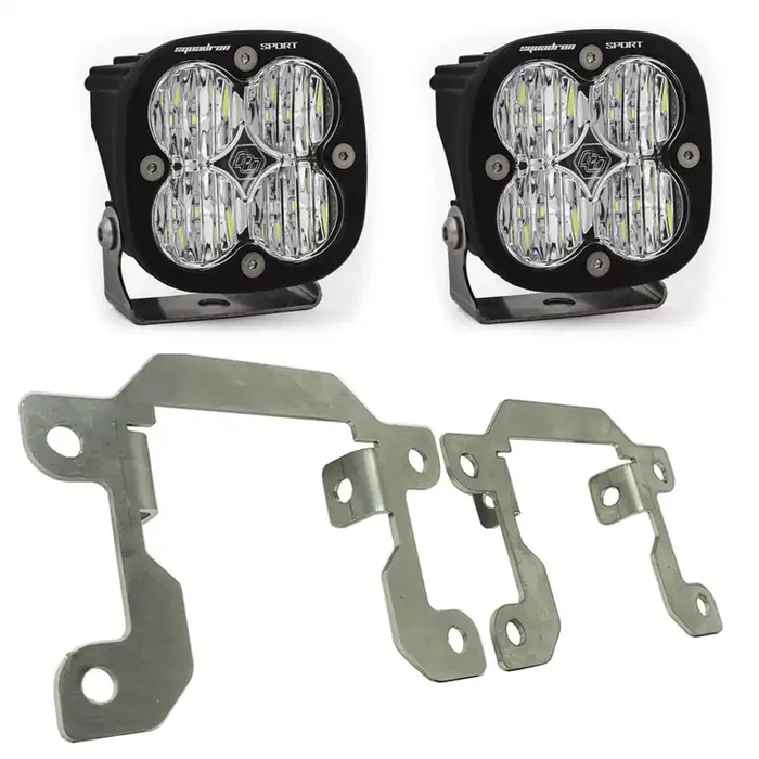 Baja Designs Ford, Ranger (19-On), Fog Pocket Kit, Squadron Sport – 447607