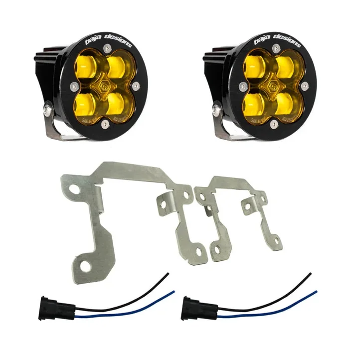 Baja Designs Ford/Subaru SAE Squadron Fog Light Pocket Kit – Amber