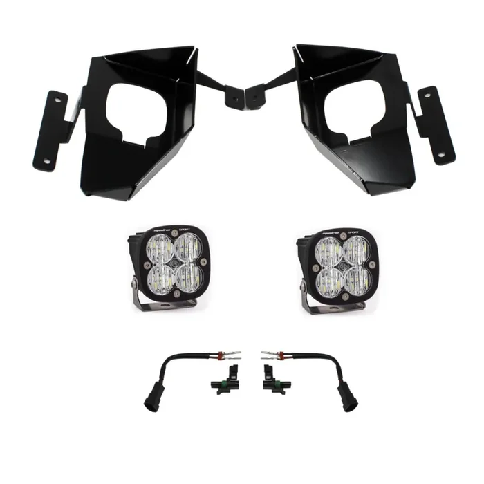 Baja Designs Silverado 16-18 Fog Pocket Kit Squadron Sport W/C – 447536