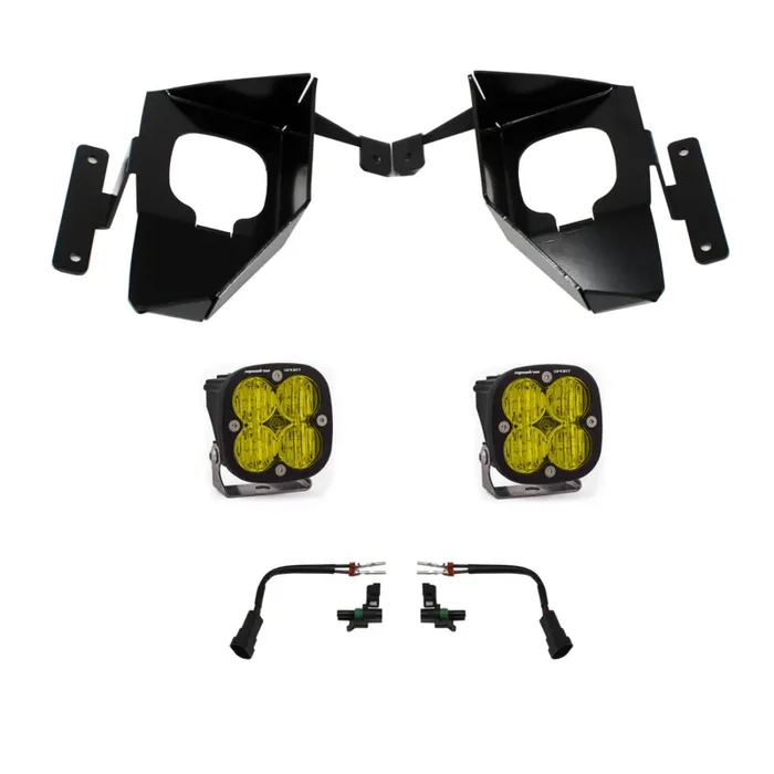 Baja Designs Silverado 16-18 FPK Squadron Sport W/C Amber – 447537