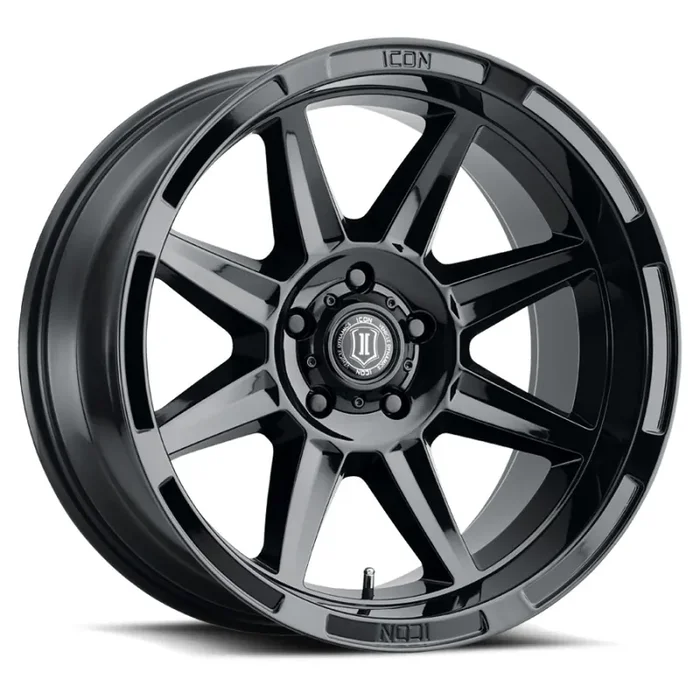 BANDIT GLOSS BLACK 20X10 6X5.5 -24mm