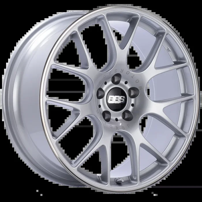 BBS CH-R 20×9 5×120 ET24 Brilliant Silver Polished Rim Protector Wheel -82mm PFS/Clip Required
