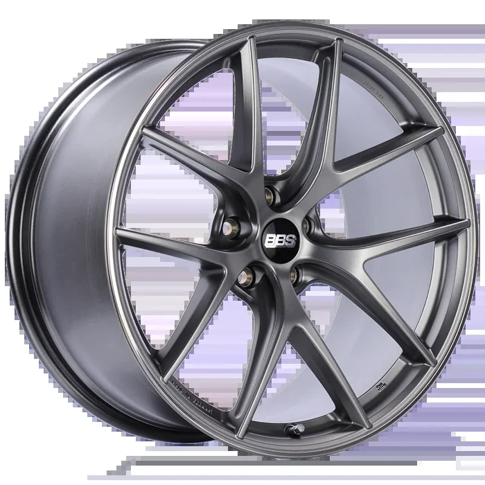 BBS CI-R 20×10 5×112 ET25 Platinum Silver Polished Rim Protector Wheel -82mm PFS/Clip Required