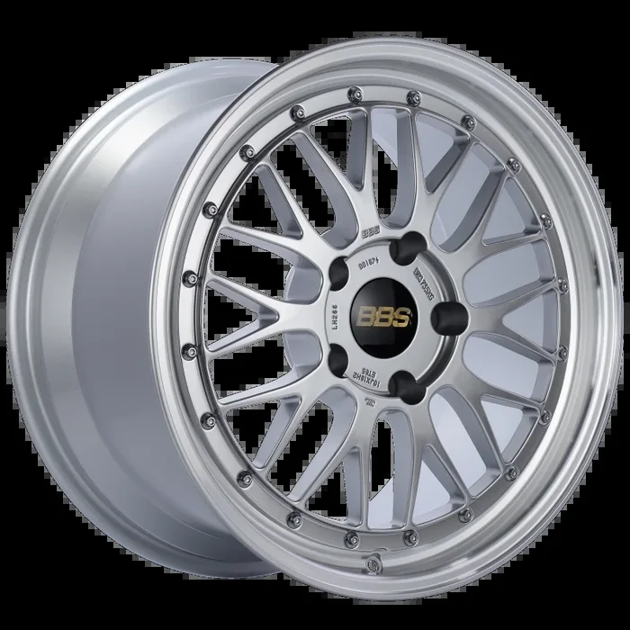 BBS LM 18×10 5×130 ET65 CB71.6 Diamond Silver Center Diamond Cut Lip Wheel