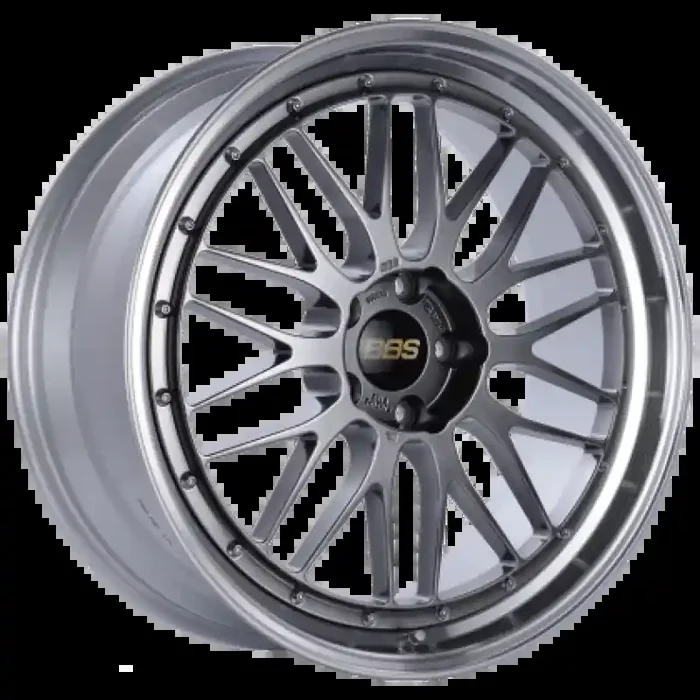BBS LM 19×9.5 5×120 ET22 Diamond Black Center / Diamond Cut Lip Wheel PFS/Clip Required