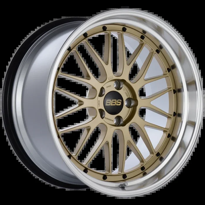 BBS LM 20×10.5 5×114.3 ET20 CB66 Gold Center Diamond Cut Lip Wheel